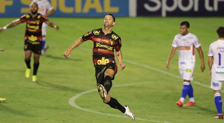Thiago Neves disse que quer ficar no Sport em 2021. Foto: Alexandre Gondim/JC Imagem