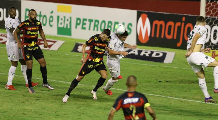Thiago Neves disse que o Sport foi "roubado" no jogo contra o Palmeiras. Foto: Bobby Fabisak/JC Imagem
