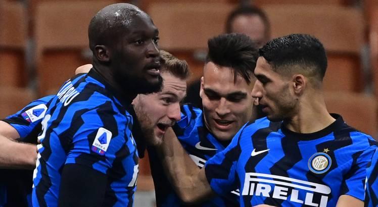Inter segue como favorita ao título do Italiano. Foto: AFP