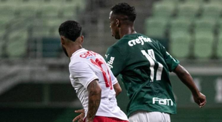 Time Sub-20 do Náutico não conseguiu jogar em São Paulo. Foto: Leonardo Benhossi/Palmeiras