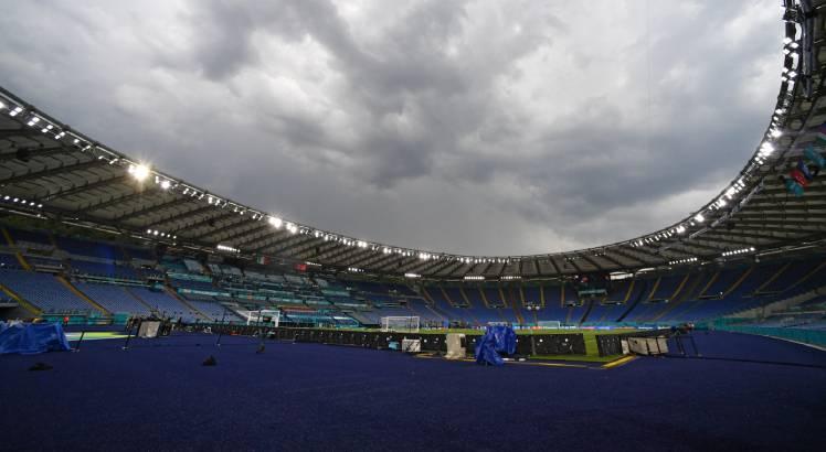 Abertura da Eurocopa 2020 vai acontecer no Estádio Olímpico de Roma. Foto: AFP