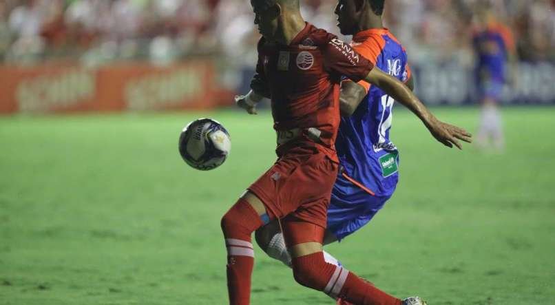 Jogo entre N&aacute;utico x Fortaleza (CE ), valido pela Copa do Nordeste, partida realizada nos Est&aacute;dio dos Aflitos.Recife, Pernambuco.
