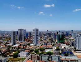 CIDADES - Vista aérea do Morro do Bom Jesus, em Caruaru.