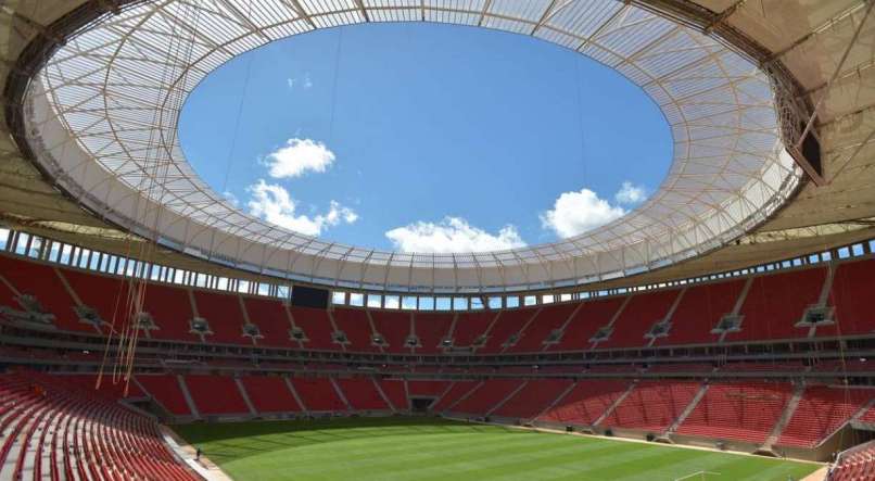 JOGOS Arena Mané Garrincha seria sede de várias partidas 