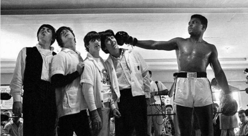 Cassius Clay, nocauteia os Beatles