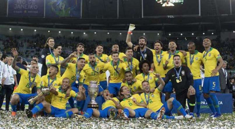 MEMÓRIA Brasil conquistou a Copa América de 2019 ao bater o Peru na grande decisão. Edição de 2021 será no SBT/TV Jornal e Rádio Jornal