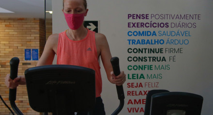 PERSONAGENS: Lorraine Magalhães
Palavras-chave: Academia - Exercício - Saúde - Covid-19 - Coronavírus - Máscara ##