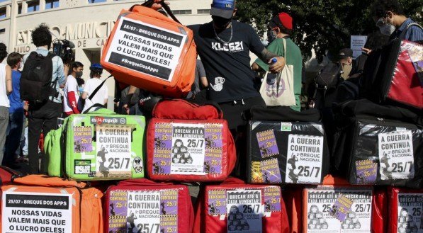 Entregadores de aplicativos promovem segunda paralisação nacional