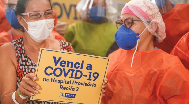 No Recife, 2.500 pessoas tiveram alta dos hospitais de campanha 