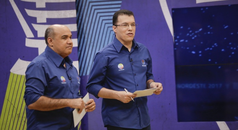 TV JORNAL Maciel J&uacute;nior e Aroldo Costa comandam as transmiss&otilde;es