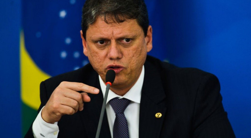 Tarcísio de Freitas: nome cotado pela direita para disputar a Presidência da República em 2026