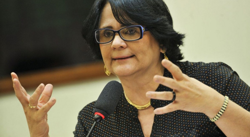 Damares Alves foi ministra da Mulher, da Fam&iacute;lia e dos Direitos Humanos no governo Jair Bolsonaro (PL)