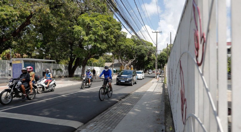 Rua do Príncipe, no bairro da Boa Vista, é considerada uma das mais inseguras