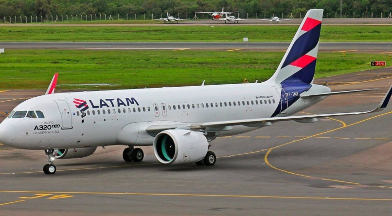 Globalmente, a Latam utilizou 51% das aeronaves no segundo trimestre, queda de mais de 30 pontos porcentuais na compara&ccedil;&atilde;o anual