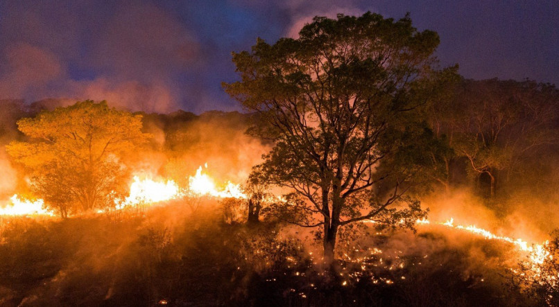 FOGO Saída ocorre quando Pantanal vive recorde de queimadas