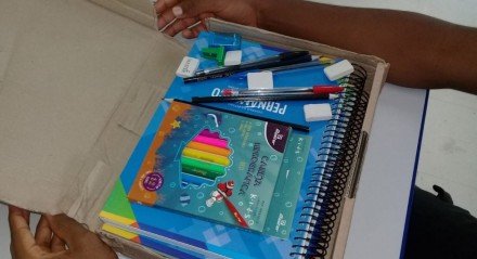 As aulas presenciais voltaram, primeiro, para os alunos do Ensino Médio.