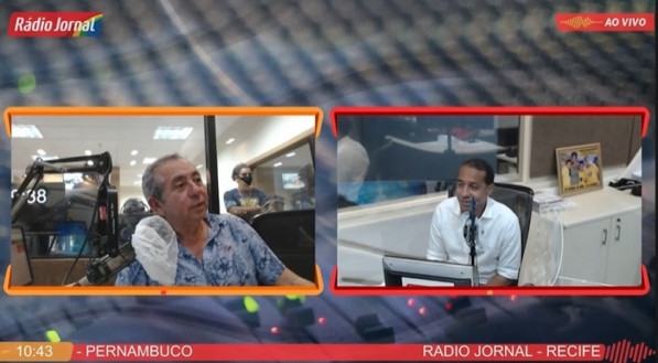 Professor Lupércio (Solidariedade), candidato a prefeito de Olinda, é sabatinado na Rádio Jornal