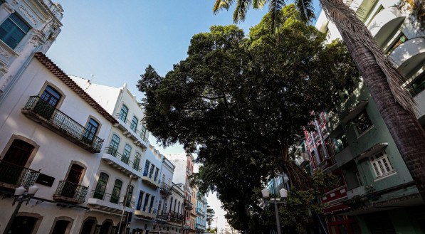 Rua do Bom Jesus, no Bairro do Recife