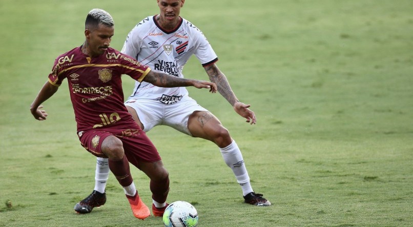 DESPEDIDA Atacante Marquinhos foi cedido por empréstimo pelo Corinthians ao Sport na temporada passada, onde atuou em 56 jogos e marcou sete gols