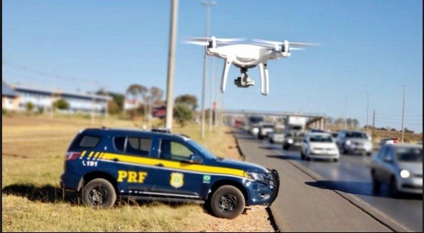 PRF passa a usar drones para combater o crime nas rodovias federais de Pernambuco