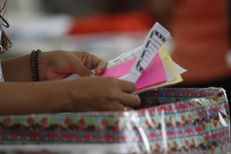 Imagem de recolhimento de cartas do natal solid&aacute;rio dos Correios