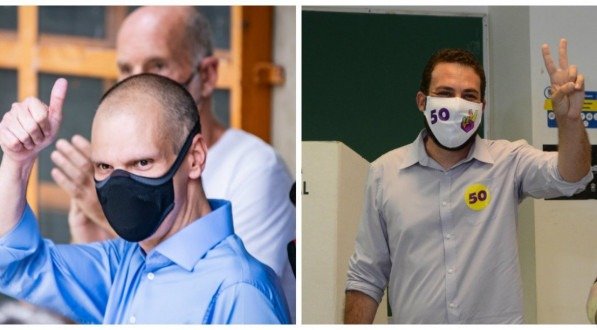 São Paulo: Ibope mostra Covas com 57% dos votos válidos e Boulos com 43%