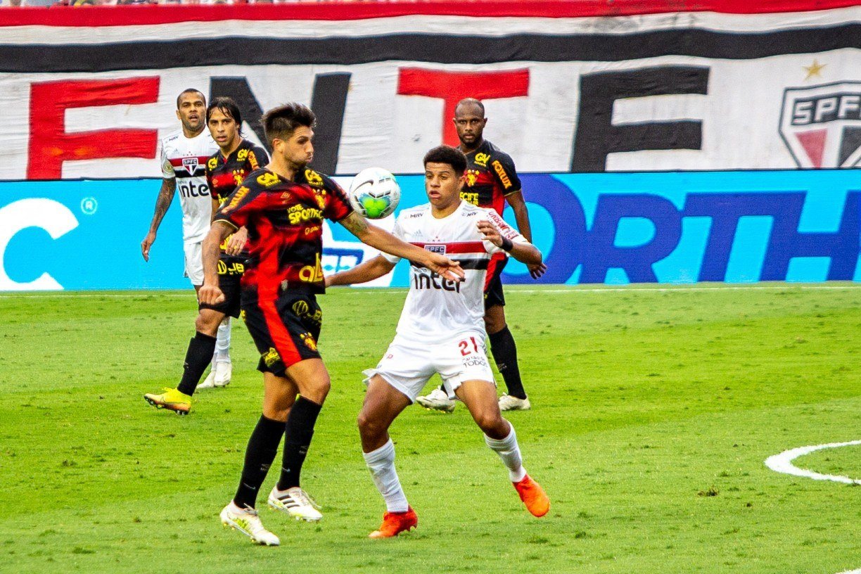 Sport perde por 1x0 diante do São Paulo e acumula quarta derrota seguida na Série A