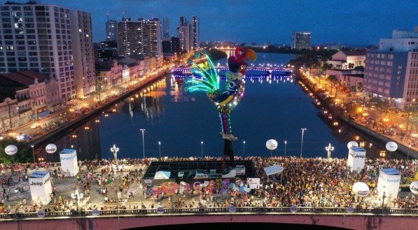 Bloco carnavalesco Galo da Madrugada em 2020