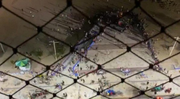 Aglomerações são dispersadas com tiros na Praia de Iracema, em Fortaleza; veja vídeo