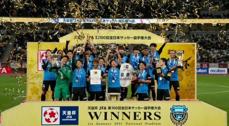 Kawasaki Frontale ganhou a Copa do Imperador