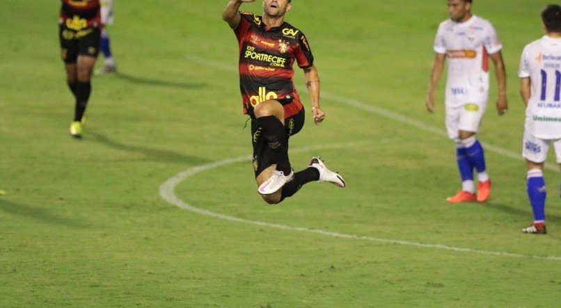 Sport x Fortaleza - Comemora&ccedil;&atilde;o do meia Thiago Neves