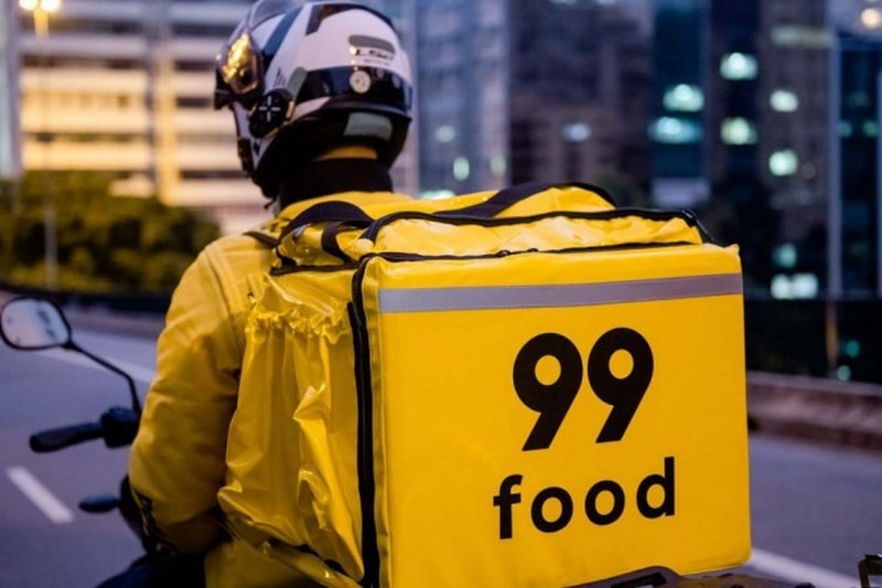 Entregador da 99 Food