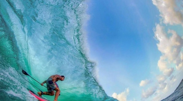 Leco salazar &eacute; filho do maior campe&atilde;o brasileiro em diversas modalidades de surfe Picuruta Salazar