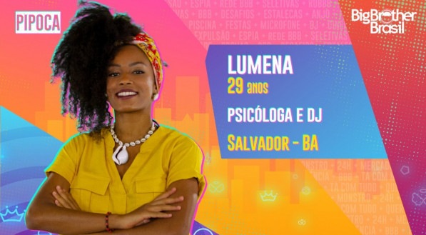 Lumena, psic&oacute;loga e DJ de Salvador (BA)
