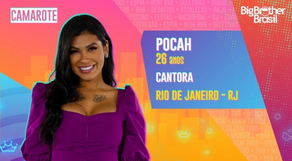 Pocah, cantora do Rio de Janeiro (RJ)
