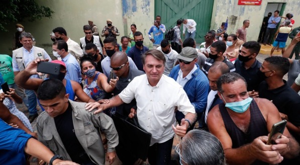 Bolsonaro visitou a Bahia nesta quinta-feira (21)
