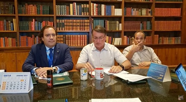 Live semanal do presidente Bolsonaro realizada no dia 28/01/2020
