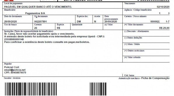 Documentos da investiga&ccedil;&atilde;o