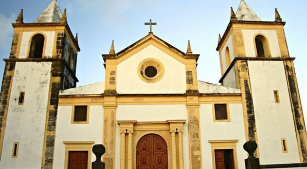 Catedral da Arquidiocese de Olinda e Recife, localizada no Carmo, em Olinda, 