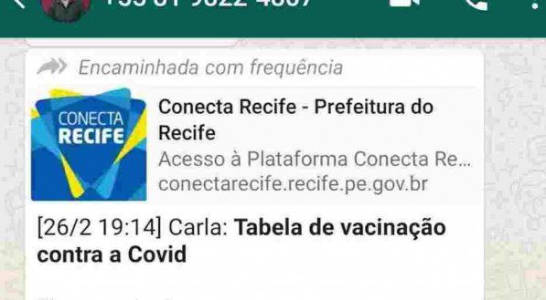 Calendario De Vacinacao Falso Circula Em Redes Sociais No Recife