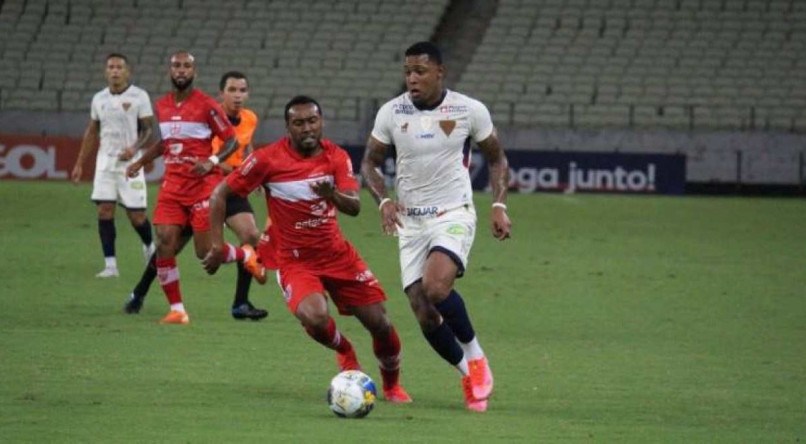 Gol do Fortaleza foi marcado pelo lateral-esquerdo Bruno Melo.