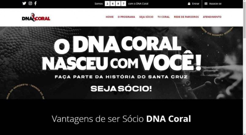 Portal do DNA Coral entrou no ar oficialmente na noite desta sexta-feira (5). 
