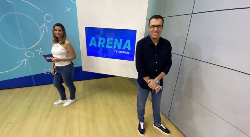 Arena TV Jornal, com Anne Barreto e Aroldo Costa