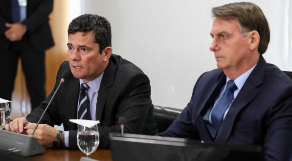 Moro foi ministro da Justi&ccedil;a do governo Bolsonaro