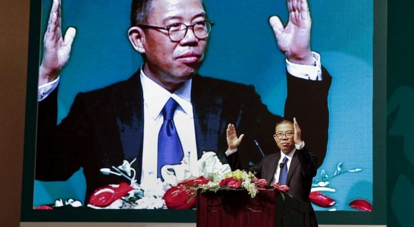  Zhong Shanshan, presidente da Nongfu Spring mineral water