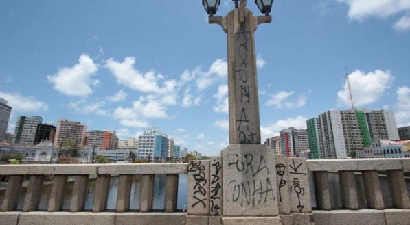 Pixa&ccedil;&otilde;es no Recife. Ponte Santa Izabel