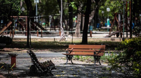 Movimeta&ccedil;&atilde;o no parque da Jaqueira