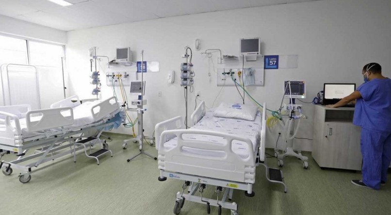 LEITOS Governo do Estado ainda pretende abrir mais 100 vagas de terapia intensiva para internações de pacientes graves no próximo mês