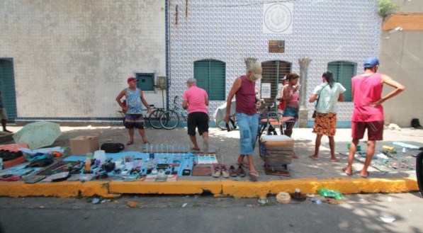 Feira do troca no Camel&oacute;dromo na Avenida Dantas Barreto no bairro de S&atilde;o Jos&eacute;.
