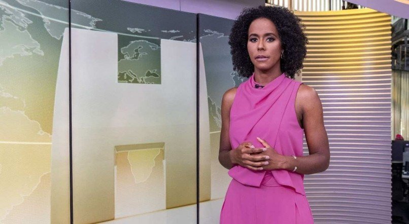 Maria Julia Coutinho é a atual apresentadora do 'Jornal Hoje'